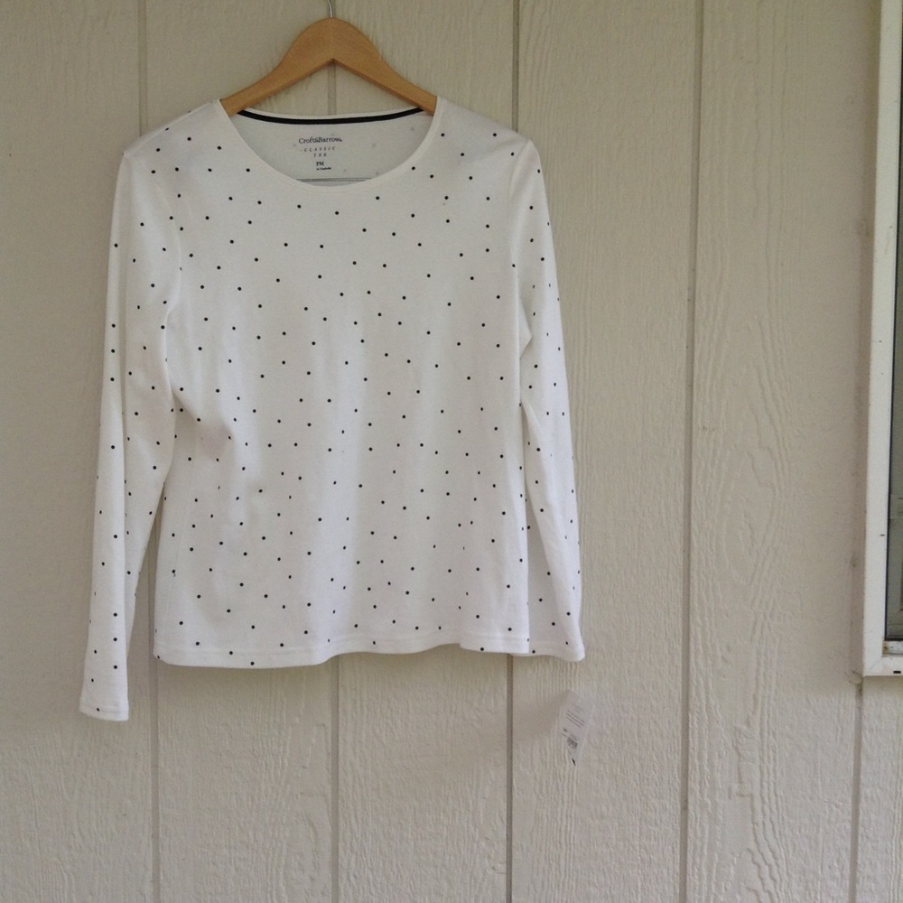 Croft&Barrow Classic Tee, NWT, Size M